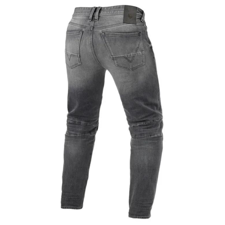 Jeansy motocyklowe REVIT MOTO 2 MEDIUM GREY USED szary