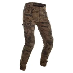 Jeansy motocyklowe RICHA APACHE CAMO beżowy brązowy zielony moro