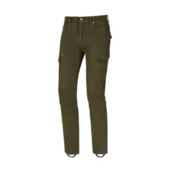 Jeansy motocyklowe SECA BADLANDS ARMALITH KHAKI zielony