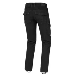 Jeansy motocyklowe SECA BADLANDS ARMALITH BLACK czarny