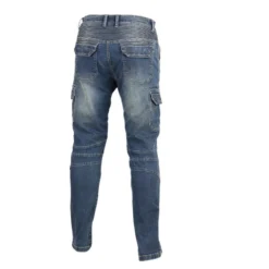 Jeansy motocyklowe SECA SQUARE BLUE niebieski
