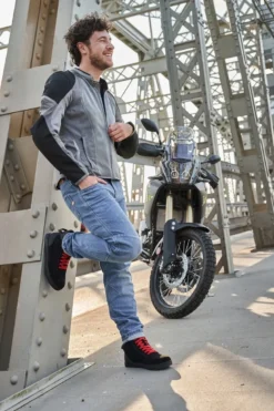 Jeansy motocyklowe SHIMA DEVON MEN BLUE niebieski