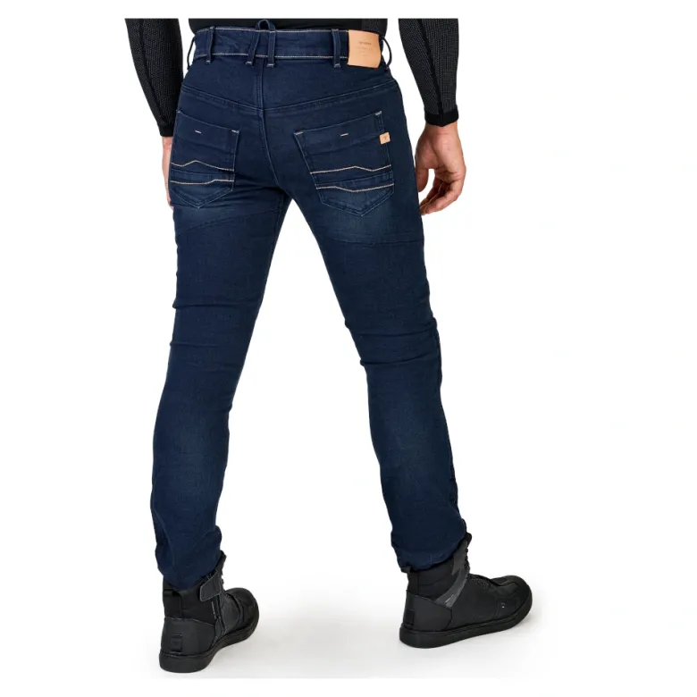 Jeansy motocyklowe SHIMA DEVON MEN DARK BLUE granatowy niebieski