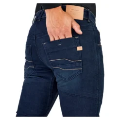 Jeansy motocyklowe SHIMA DEVON MEN DARK BLUE granatowy niebieski