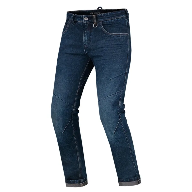Jeansy motocyklowe SHIMA DEVON MEN DARK BLUE granatowy niebieski