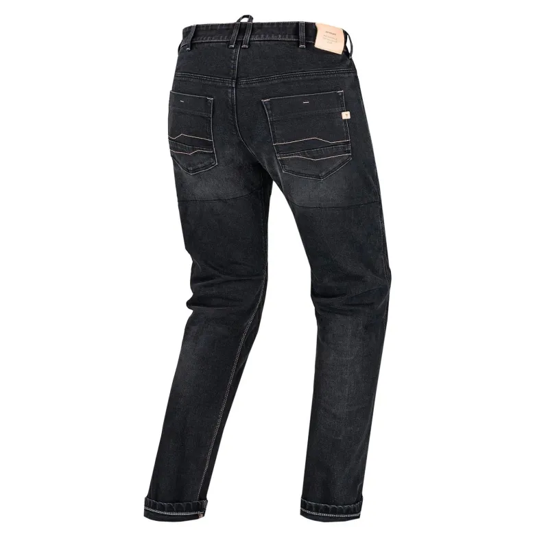 Jeansy motocyklowe SHIMA DEVON MEN BLACK czarny