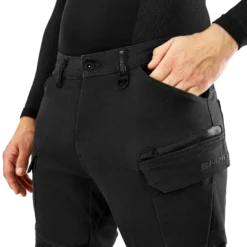 Jeansy motocyklowe SHIMA GIRO 3.0 BLACK czarny