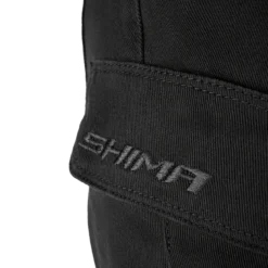 Jeansy motocyklowe SHIMA GIRO 3.0 BLACK czarny