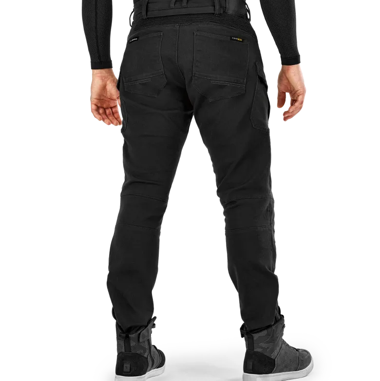 Jeansy motocyklowe SHIMA GIRO 3.0 BLACK czarny