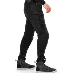 Jeansy motocyklowe SHIMA GIRO 3.0 BLACK czarny