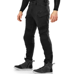 Jeansy motocyklowe SHIMA GIRO 3.0 BLACK czarny