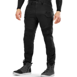 Jeansy motocyklowe SHIMA GIRO 3.0 BLACK czarny