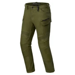 Jeansy motocyklowe SHIMA GIRO 3.0 KHAKI zielony