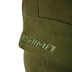 Jeansy motocyklowe SHIMA GIRO 3.0 KHAKI zielony