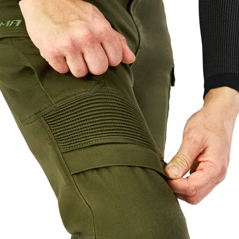 Jeansy motocyklowe SHIMA GIRO 3.0 KHAKI zielony
