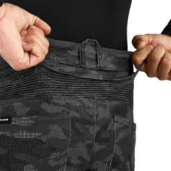 Jeansy motocyklowe SHIMA GIRO 3.0 CAMO szary czarny