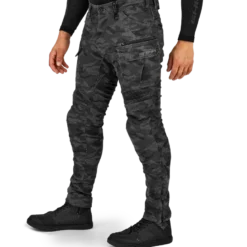 Jeansy motocyklowe SHIMA GIRO 3.0 CAMO szary czarny