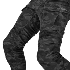 Jeansy motocyklowe SHIMA GIRO 3.0 CAMO szary czarny