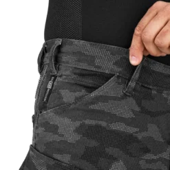 Jeansy motocyklowe SHIMA GIRO 3.0 CAMO szary czarny