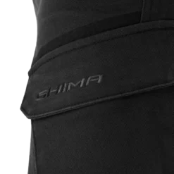 Jeansy motocyklowe SHIMA RECON BLACK czarny