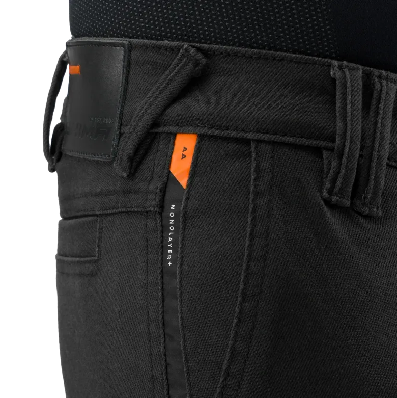 Jeansy motocyklowe SHIMA RECON BLACK czarny