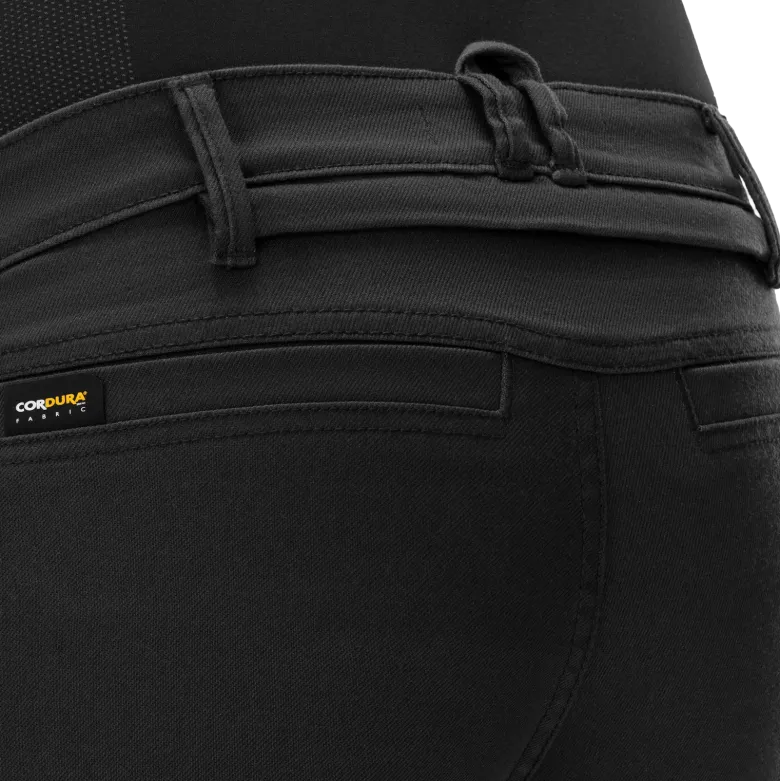 Jeansy motocyklowe SHIMA RECON BLACK czarny