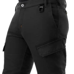 Jeansy motocyklowe SHIMA RECON BLACK czarny