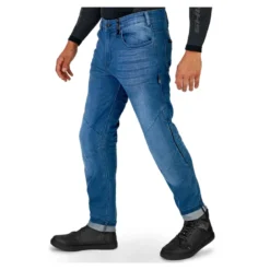 Jeansy motocyklowe SHIMA RIDER BLUE niebieski