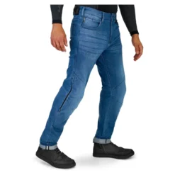Jeansy motocyklowe SHIMA RIDER BLUE niebieski