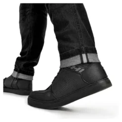 Jeansy motocyklowe SHIMA RIDER BLACK czarny