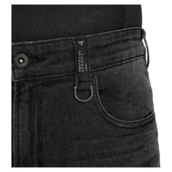 Jeansy motocyklowe SHIMA RIDER BLACK czarny