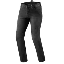 Jeansy motocyklowe SHIMA RIDER BLACK czarny