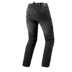 Jeansy motocyklowe SHIMA RIDER BLACK czarny