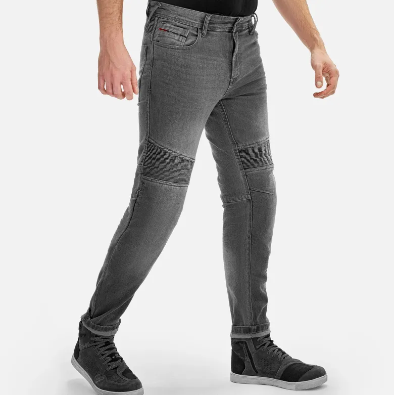 Jeansy motocyklowe SHIMA ZENITH GREY szary