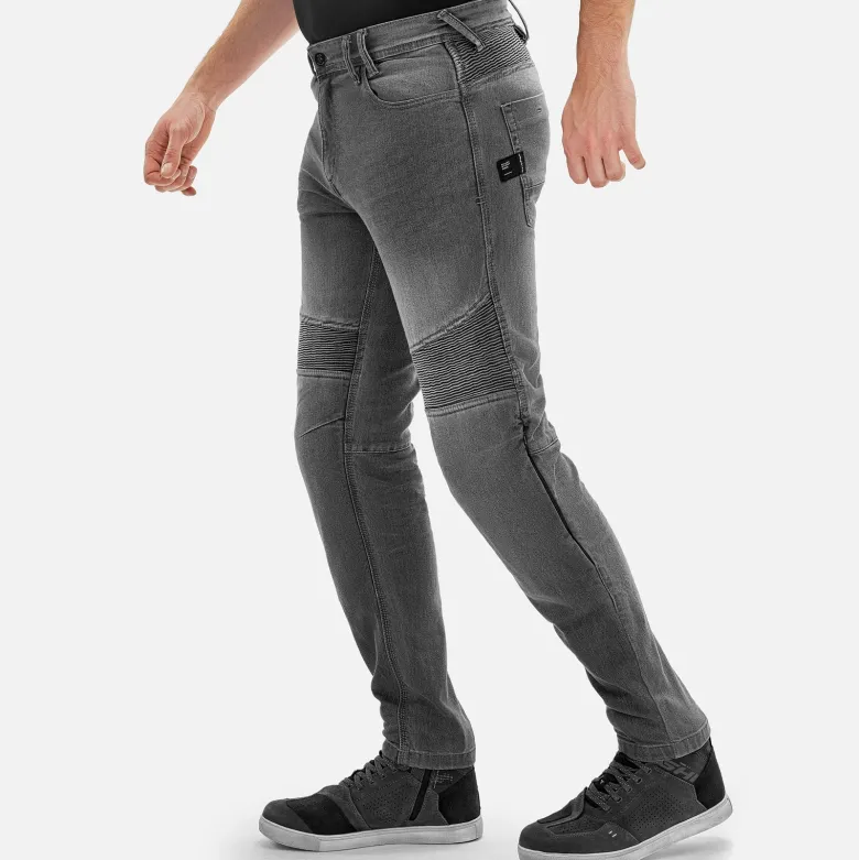 Jeansy motocyklowe SHIMA ZENITH GREY szary
