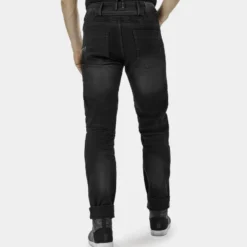 Jeansy motocyklowe SHIMA ZENITH BLACK czarny
