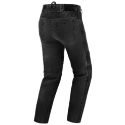 Jeansy motocyklowe SHIMA ZENITH BLACK czarny