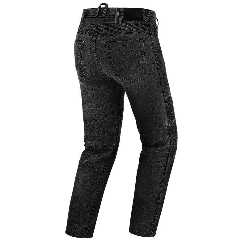 Jeansy motocyklowe SHIMA ZENITH BLACK czarny