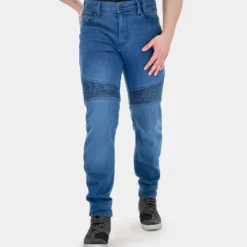 Jeansy motocyklowe SHIMA ZENITH BLUE niebieski
