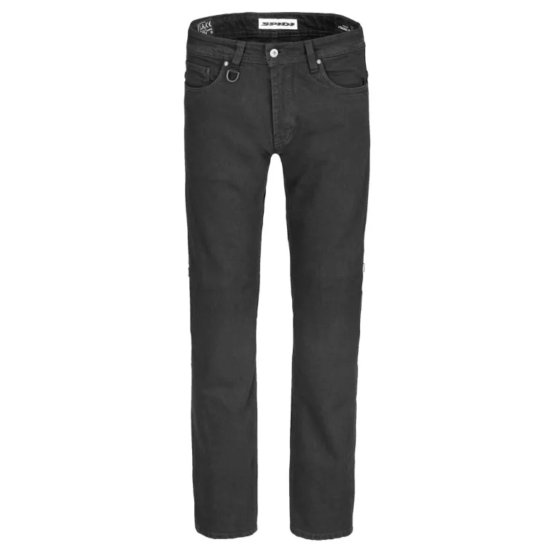 Jeansy motocyklowe SPIDI J-TRACKER BLACK czarny