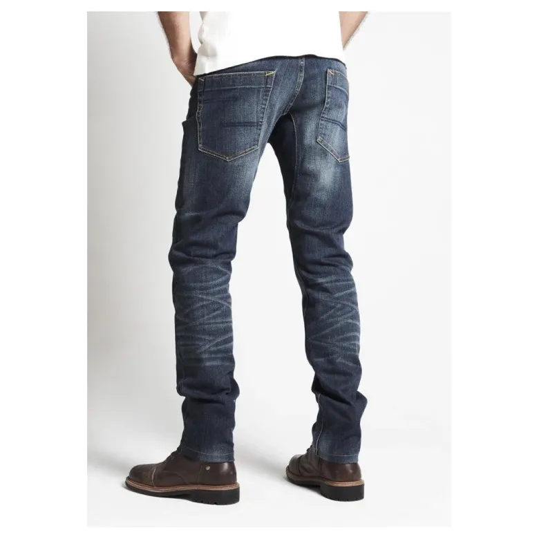 Jeansy motocyklowe SPIDI J-TRACKER DARK BLUE granatowy niebieski