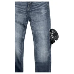 Jeansy motocyklowe SPIDI J-TRACKER SHORT DARK BLUE granatowy niebieski