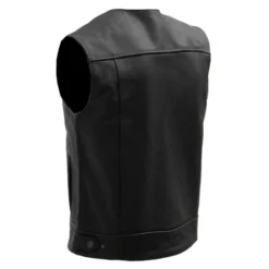 Kamizelka skórzana BROGER BLADE BLACK czarny