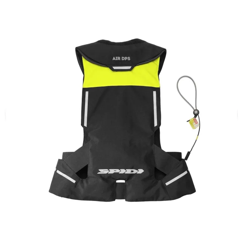 Kamizelka z poduszką powietrzną SPIDI AIR DPS YELLOW FLUO czarny żółty fluo