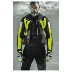Kamizelka z poduszką powietrzną SPIDI AIR DPS YELLOW FLUO czarny żółty fluo