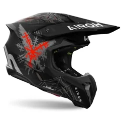 Kask cross AIROH TWIST 3 ARCADE MATT czarny szary