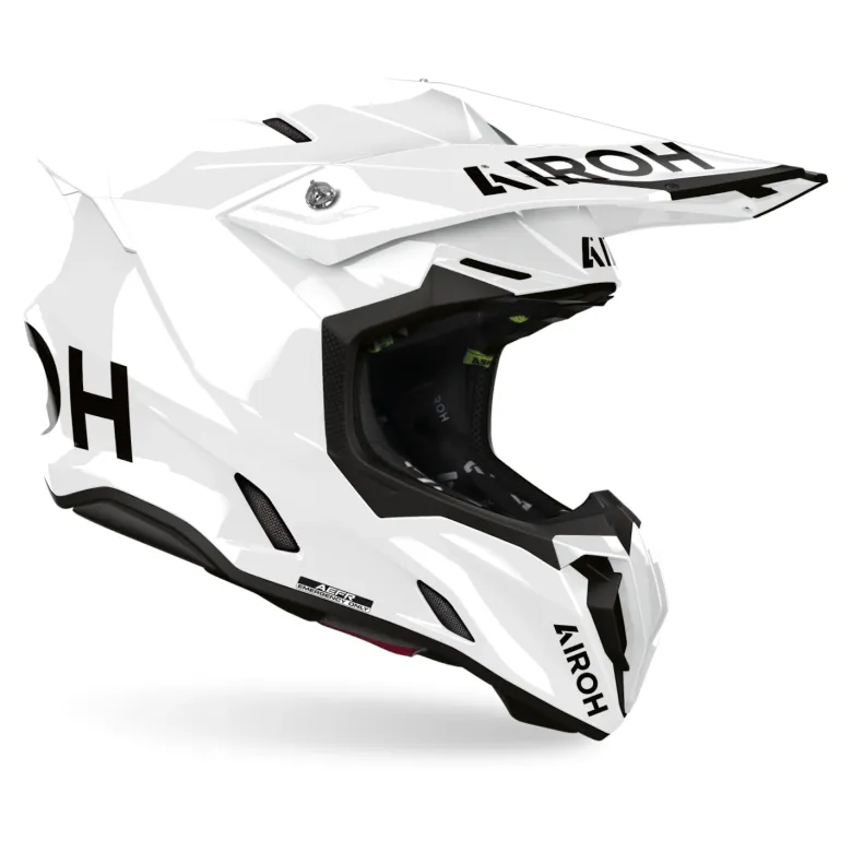Kask cross AIROH TWIST 3 COLOR WHITE GLOSS biały