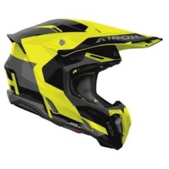 Kask cross AIROH TWIST 3 FANCY YELLOW GLOSS czarny szary żółty