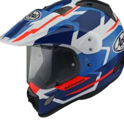 Kask cross ARAI TOUR-X4 DEPART BLUE niebieski granatowy biały czerwony