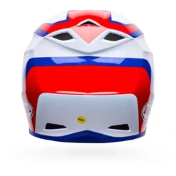 Kask cross BELL MX-10 MIPS DYNO RED WHITE biały czerwony niebieski